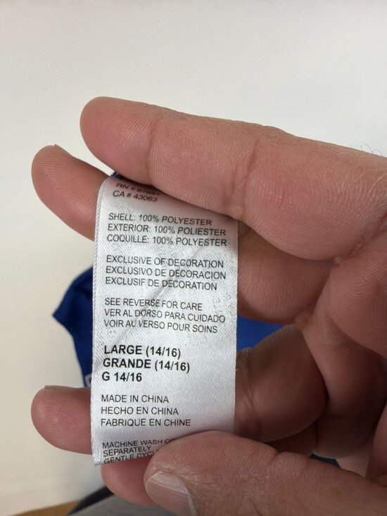 Majestic Youth Large (14/16) Josh Donaldson Toronto Blue Jays Jersey Blue Retro - Picture 4 of 9